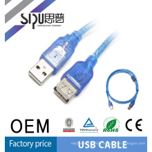 SIPU high speed male to female usb extension cable 2.0 wholesale extend usb cable best cable usb price